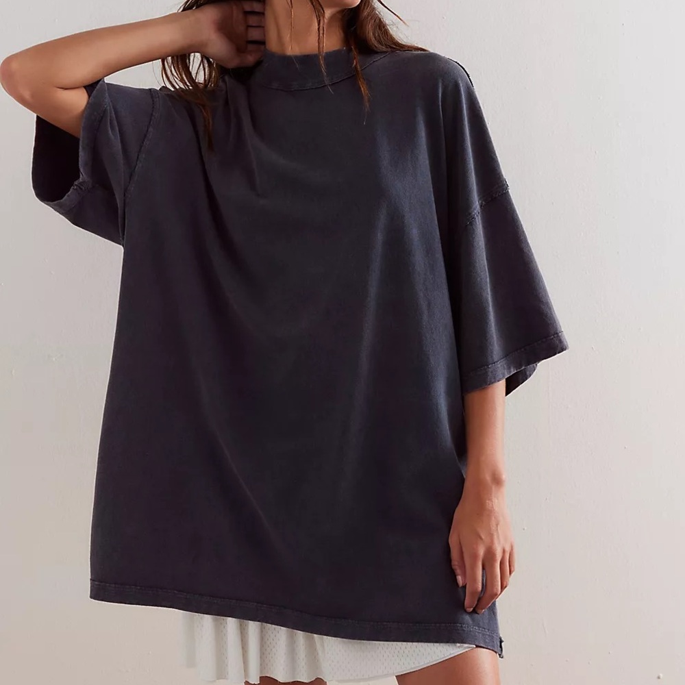 Vintage Navy Pocket Tee